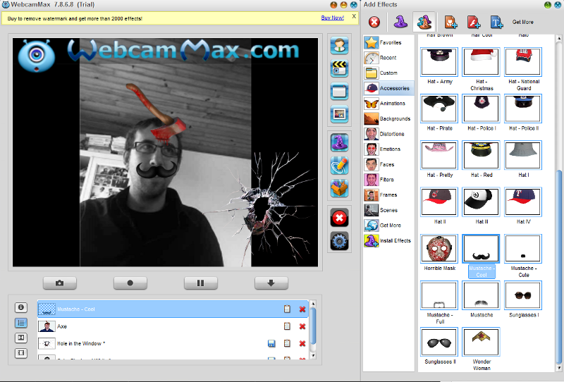 webcammax pour windows 10