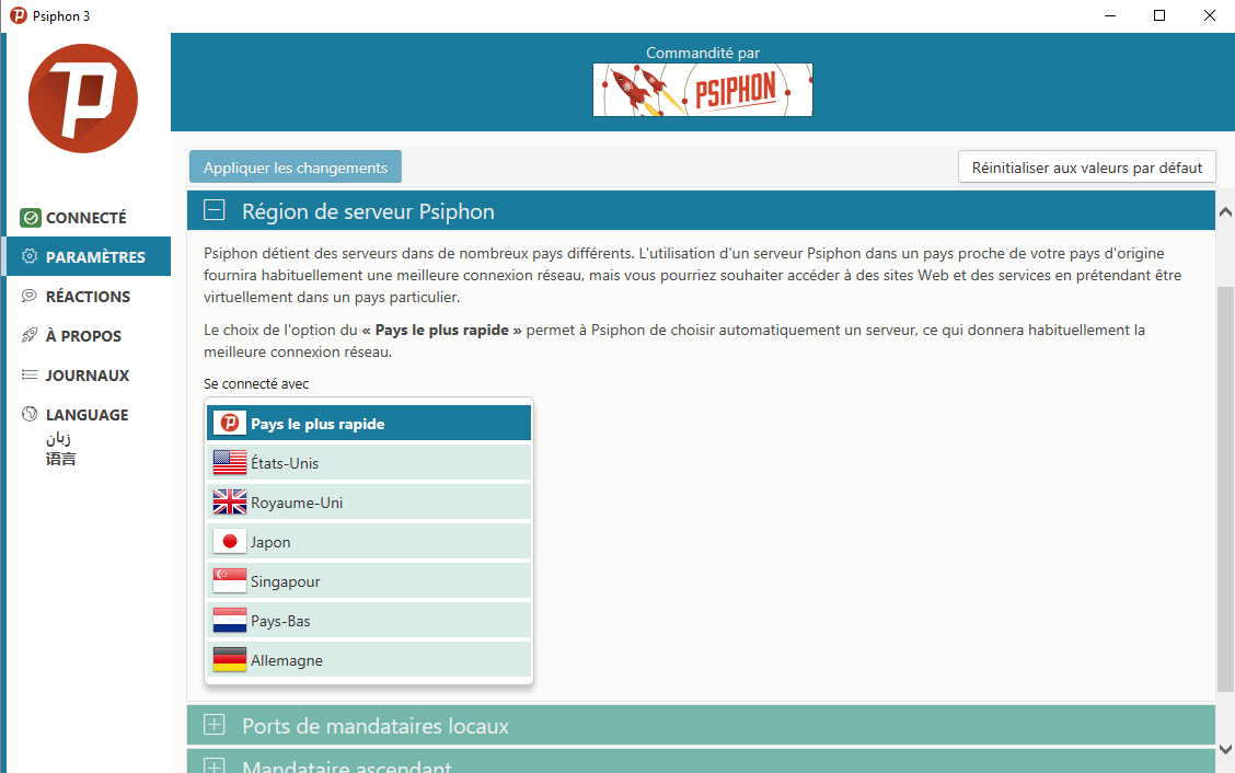 psiphon pour pc gratuit