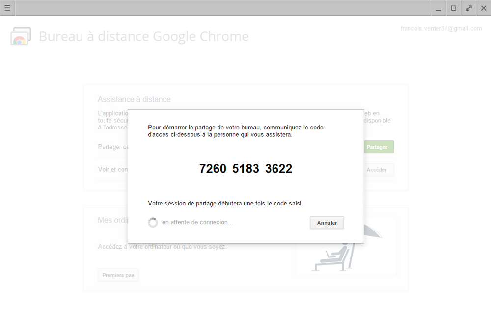 Chrome Remote Desktop © clubic.com