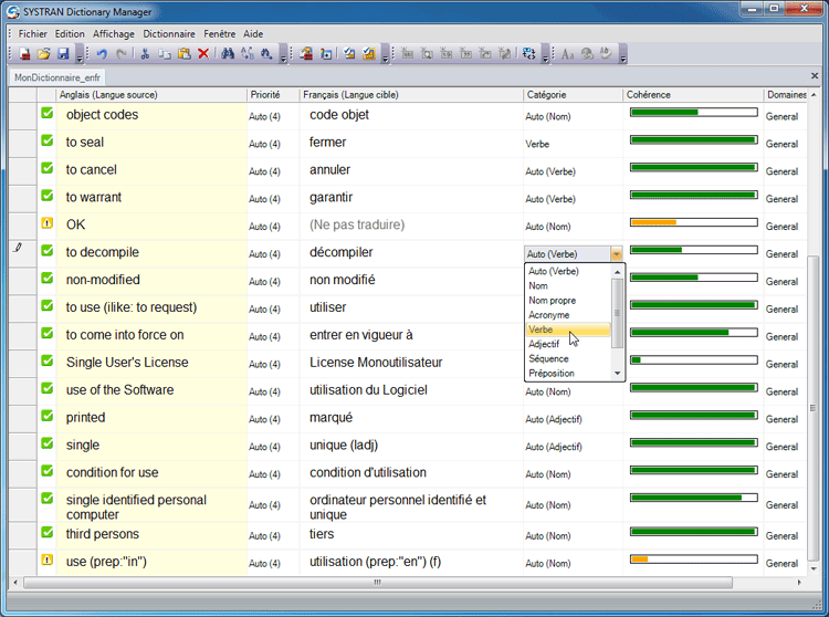 systran - gestionnaire de projets de traduction