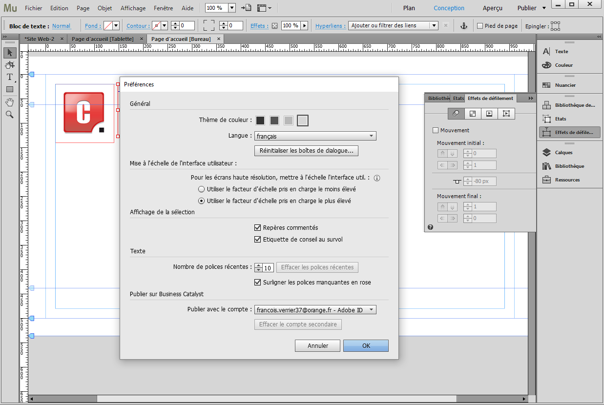 dreamweaver sur clubic