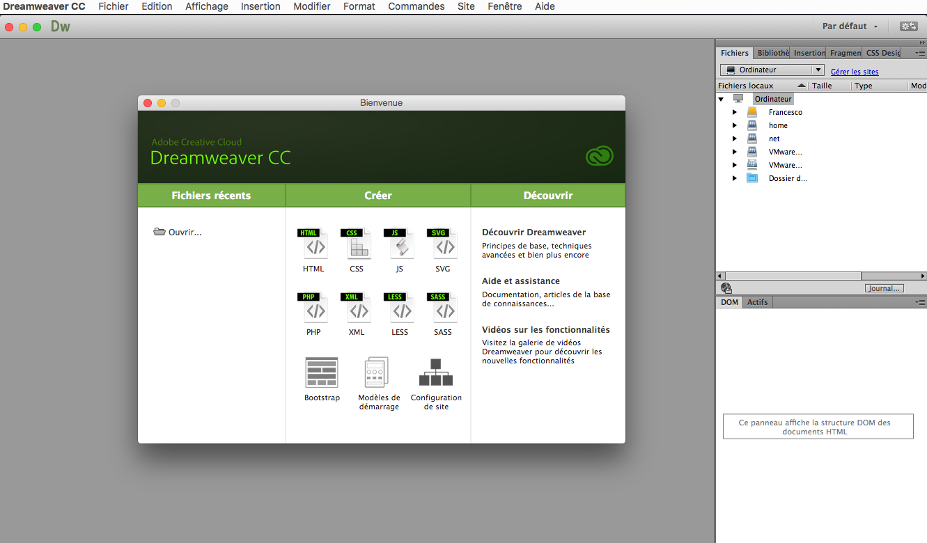 dreamweaver 8 sur clubic