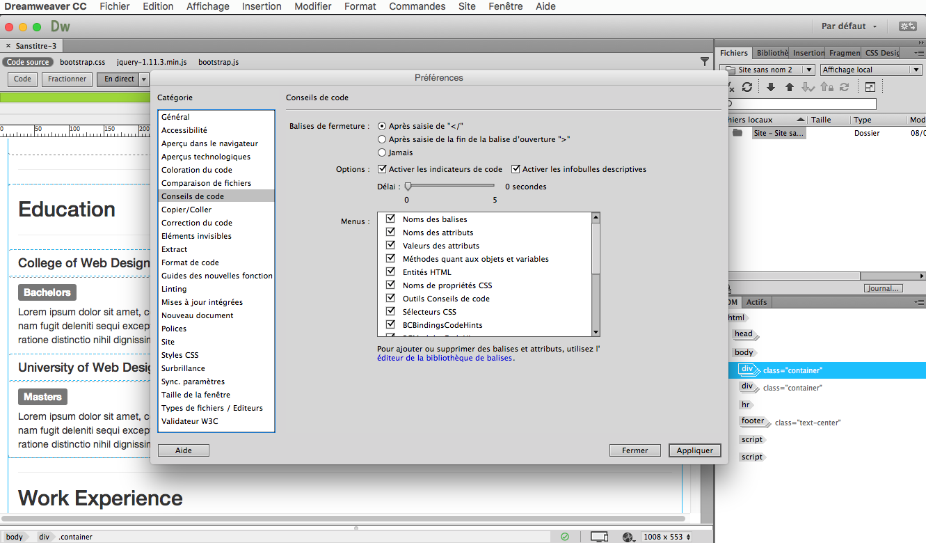 dreamweaver 8 sur clubic