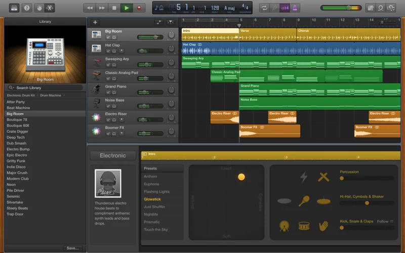 GarageBand © clubic.com