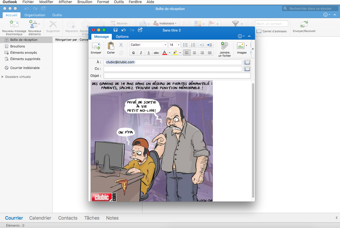 outlook express gratuit clubic