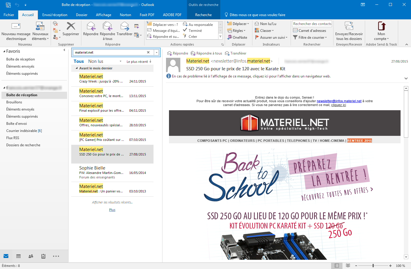 outlook express gratuit clubic