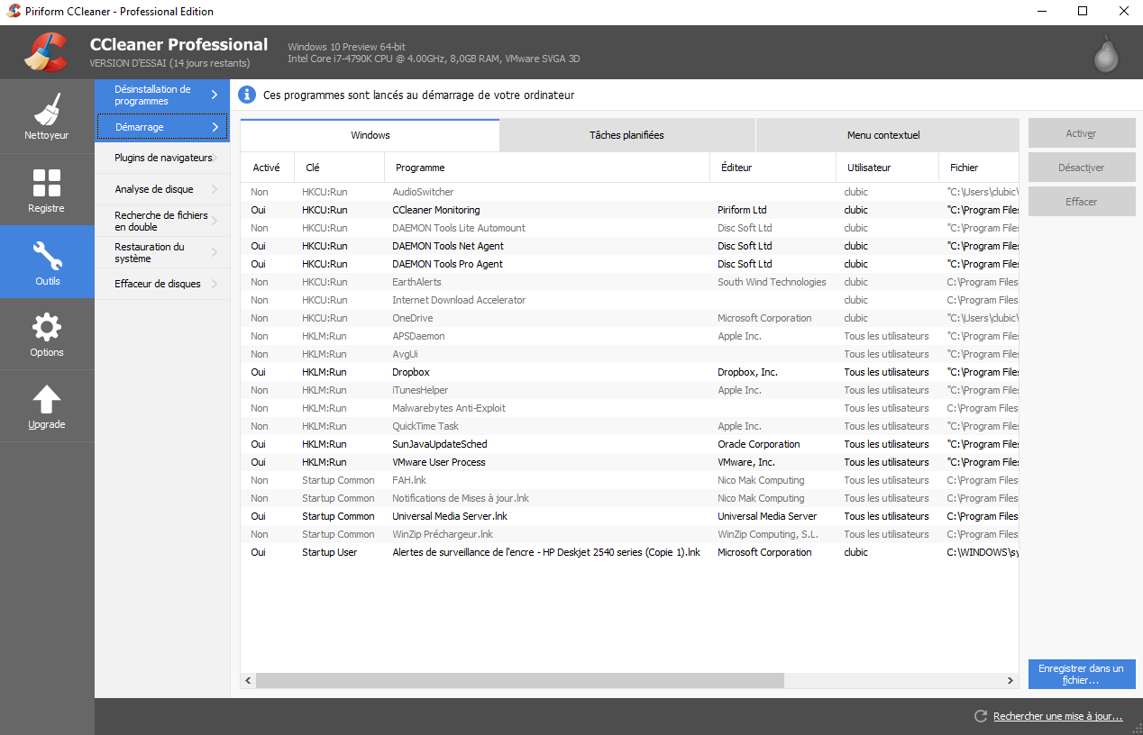 ccleaner pro free 1.02 gratuiciel