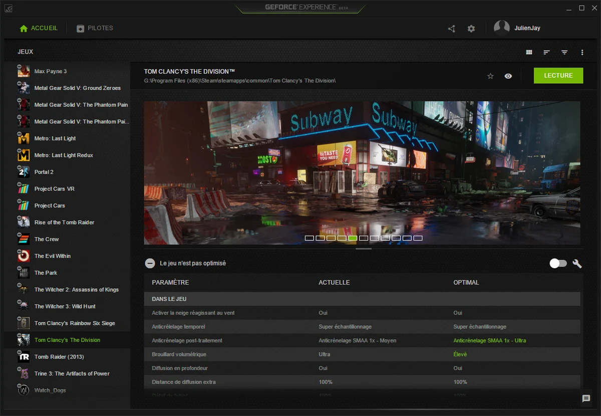 NVIDIA GeForce Experience 3.0 - Beta - 1 © Clubic.com - Julien Jay