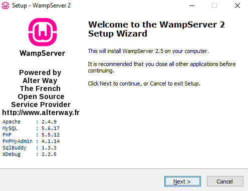 gratuitement wampserver 64 bits