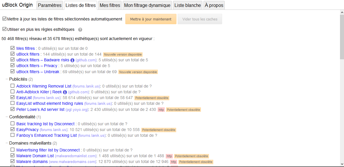 uBlock Origin © clubic.com