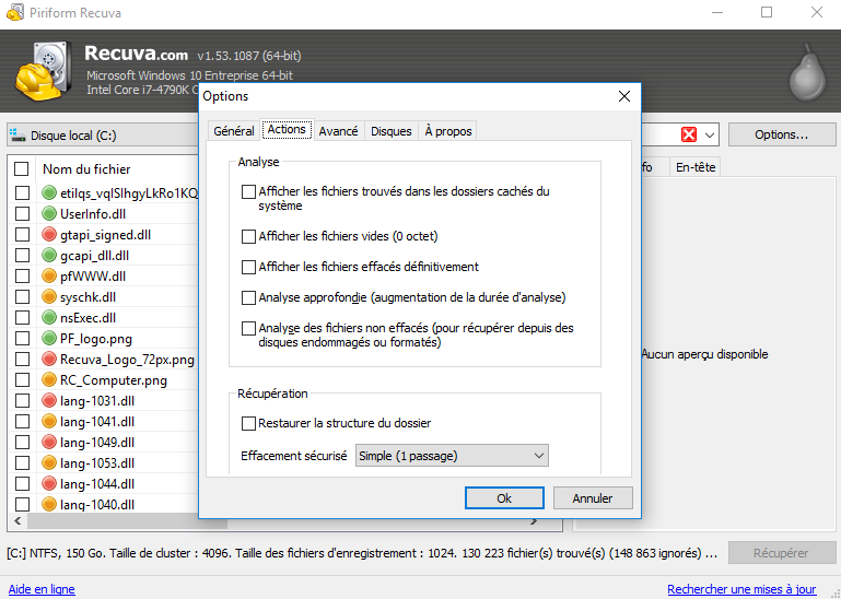 recuva 2012 gratuit clubic