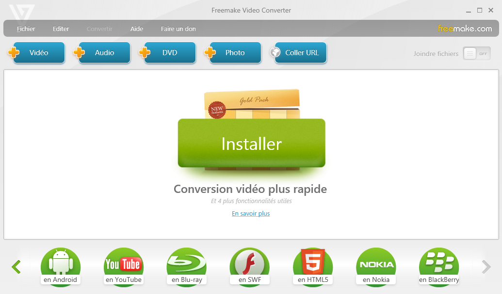 Freemake Video Converter © clubic.com