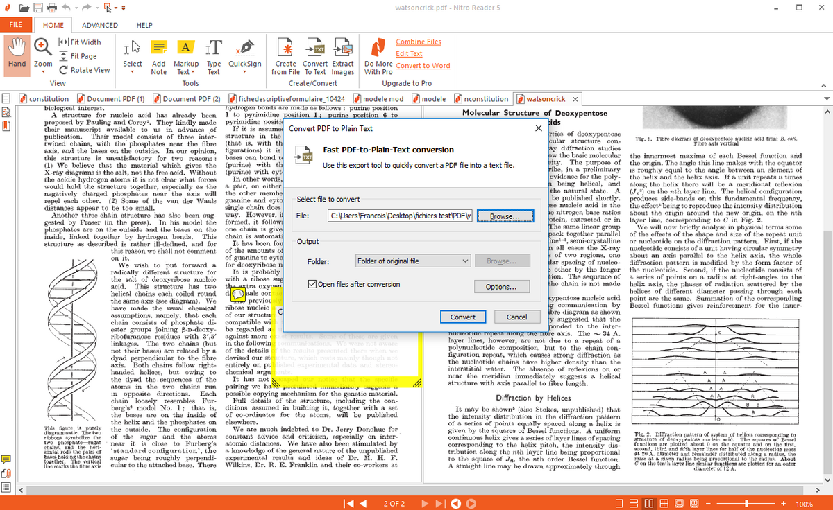 Nitro PDF Reader © clubic.com