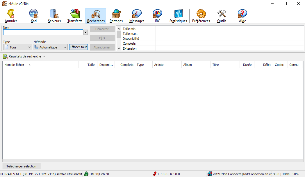 Emule © clubic.com