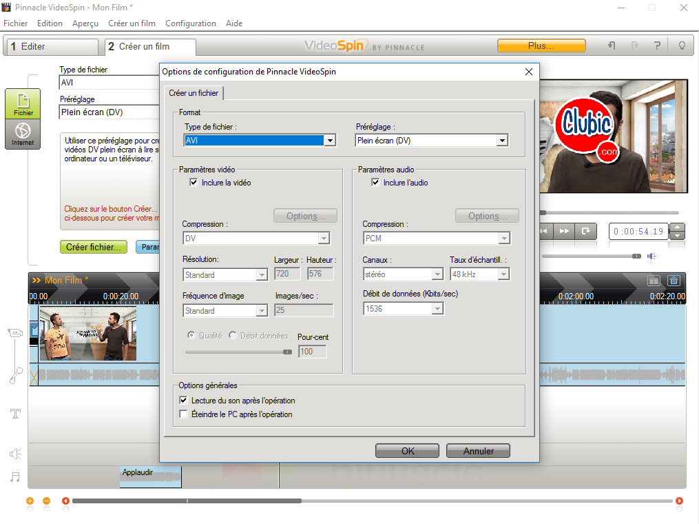 logiciel videospin gratuit