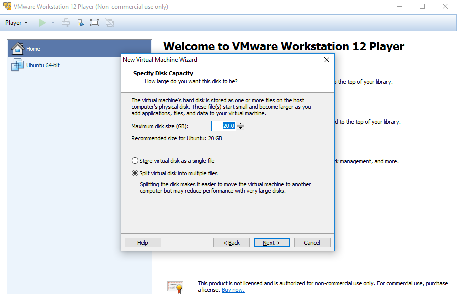 vmware player clubic