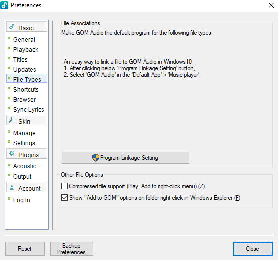 gom player sur clubic