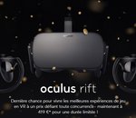 Oculus Rift : au prix de 419 euros avec 7 jeux inclus pour Noël !