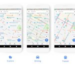Un nouveau look pour Google Maps