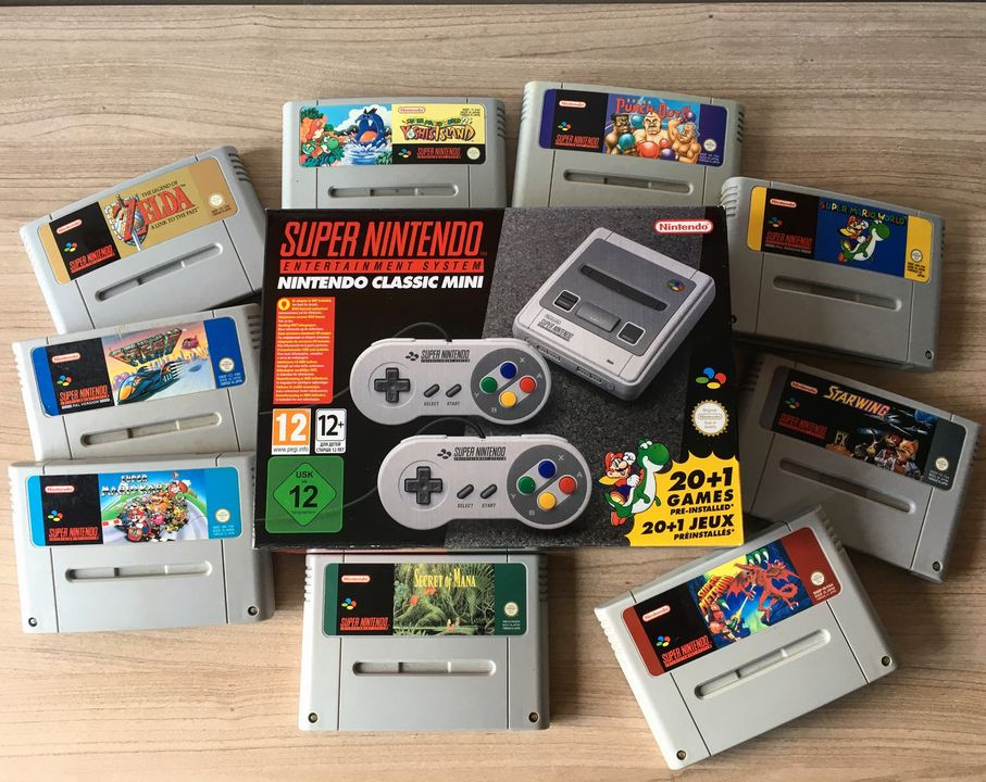 snes mini pret