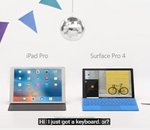 Surface Pro contre iPad Pro : quand Microsoft ironise sur la concurrence