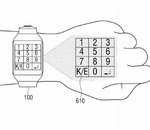 Brevet : une montre avec projecteur pour faire de la main un écran tactile