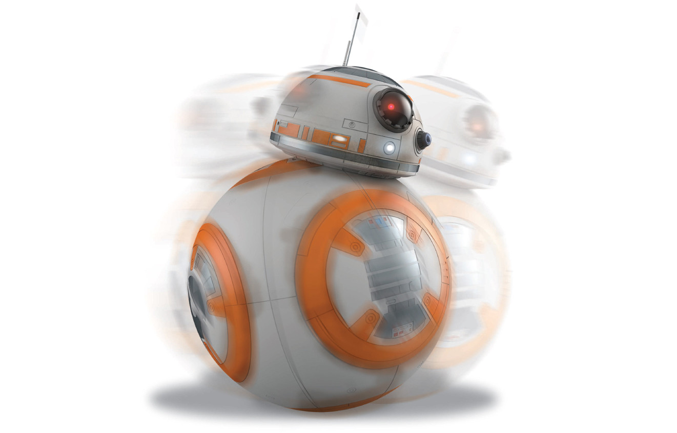 Un robot BB-8 taille r?�elle ou presque, qui r?�pond ?� la voix