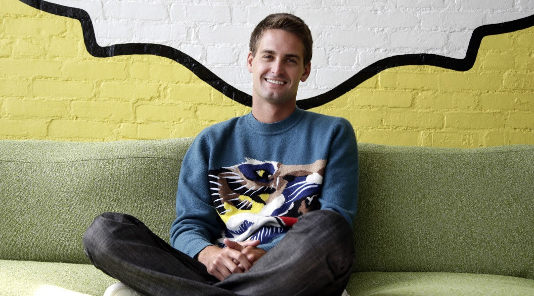 Evan Spiegel, le PDG et co-fondateur de SnapChat
