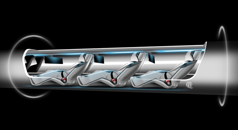 Un Hyperloop en miniature pour tester des navettes