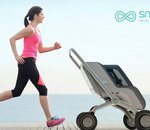Smartbe Stroller, la poussette intelligente et motorisée pour parents très fortunés