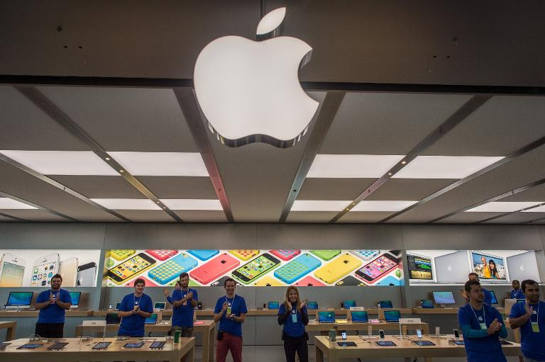 Nouvel Apple Store à Rio de Janeiro, au Brésil, le 16 février 2014 © AFP/Archives
