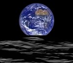 La NASA publie une magnifique photo de la Terre vue de la Lune