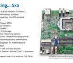 Plus petit que le mini-ITX : le 5x5, nouveau format promu par Intel