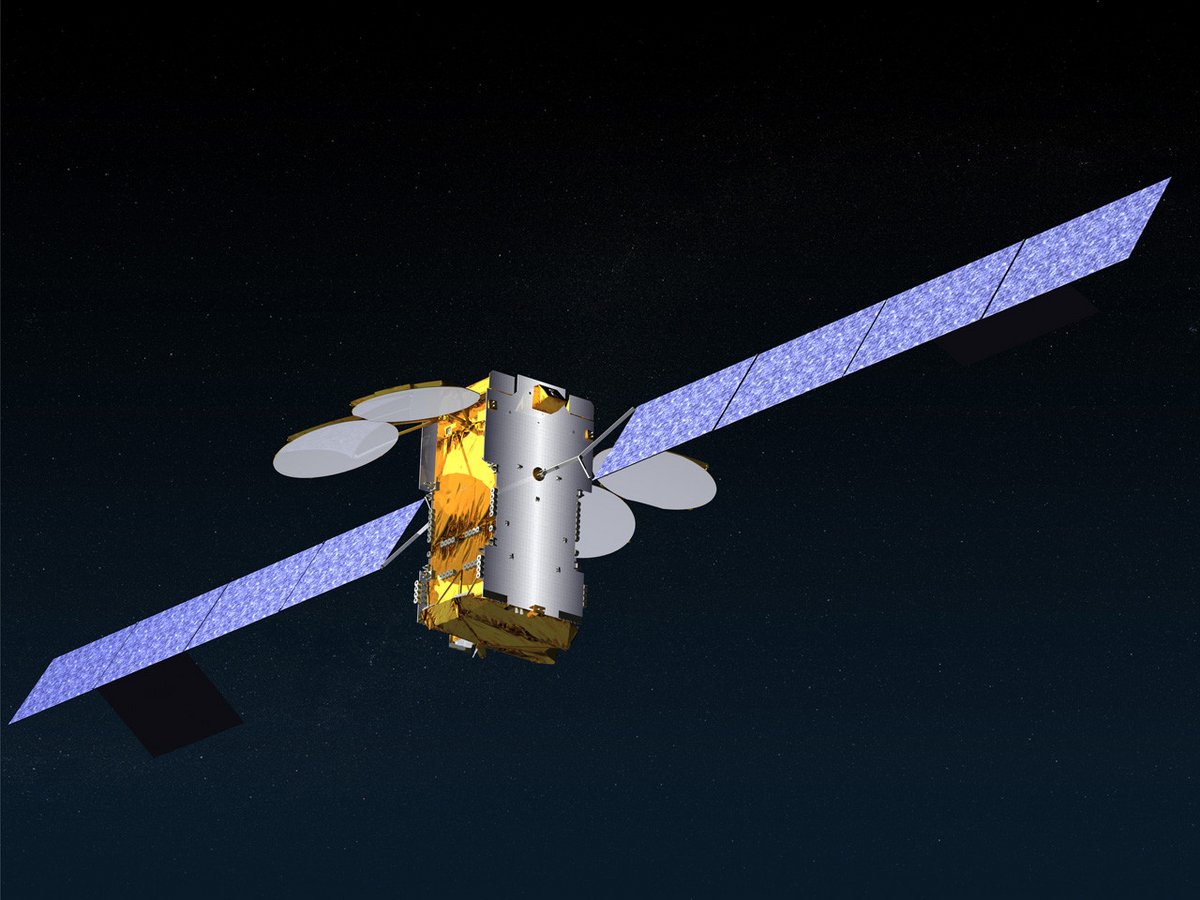 Rendu 3D du satellite KA-SAT d'Eutelsat © Eutelsat