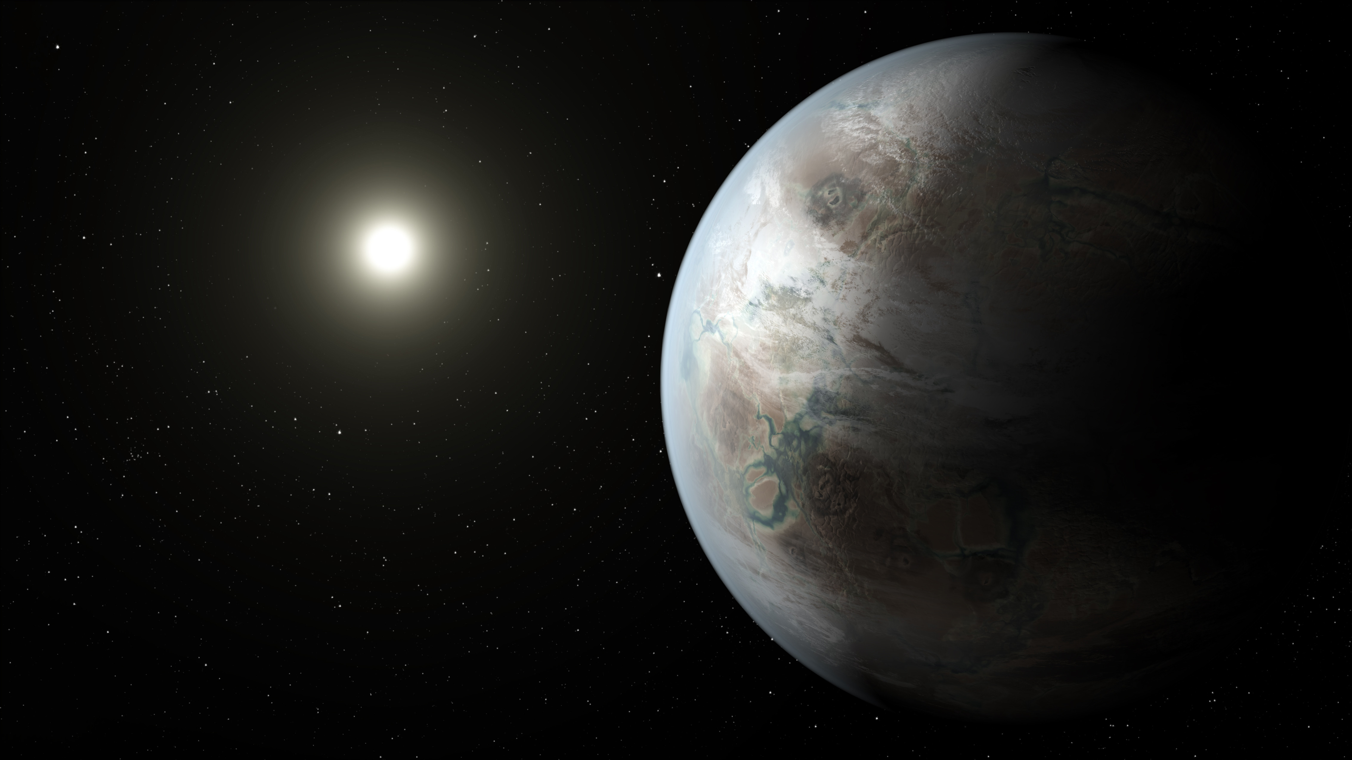 Планета е. Kepler 452b реальное фото. Как выглядит Планета Kepler 452b.