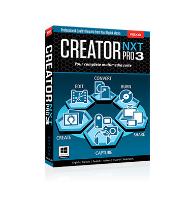 Gravure CD/DVD : Roxio Creator NXT passe en version 3.0