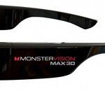 Monster Vision Max 3D : Des lunettes 3D compatibles avec tous les téléviseurs