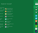 Windows 8 : la fonction de recherche s'améliore en rejoignant le Start screen