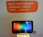 AT330 : prototype de tablette Android 13 pouces chez Toshiba