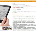 Amazon brade sa liseuse Kindle à 59 euros, lundi seulement (màj : La Fnac solde aussi le Kobo)