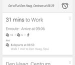 Google Now vous évite de rater votre arrêt de bus