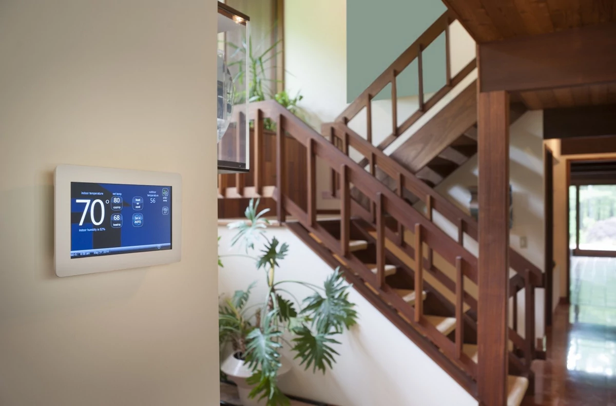 domotique thermostat connecte smart home fotolia clubic