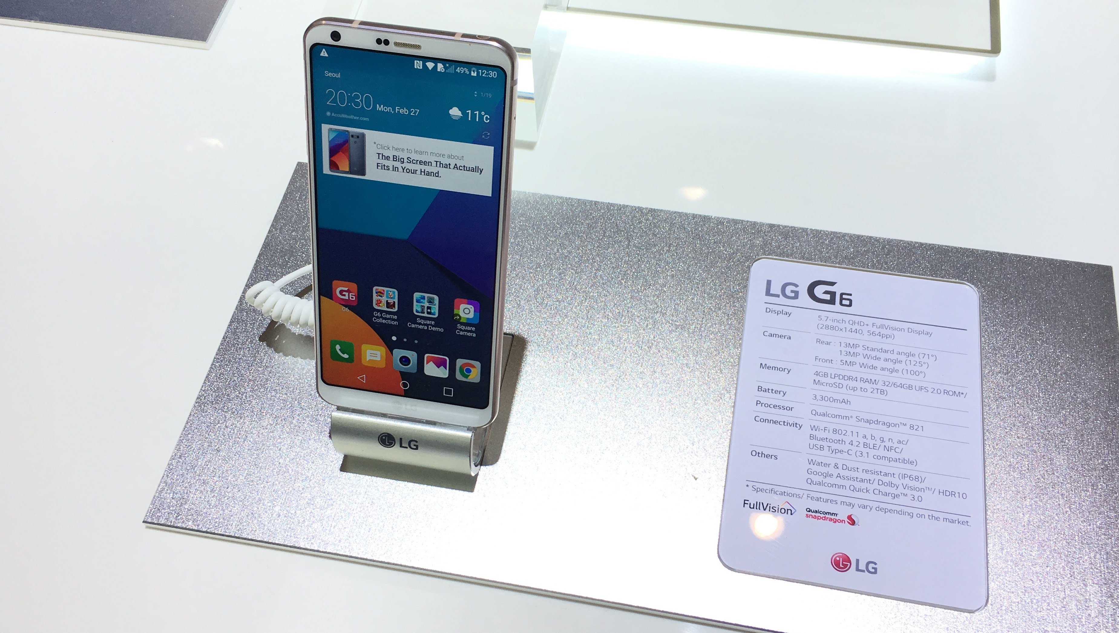 Lg G6 Prise En Mains Au Mwc