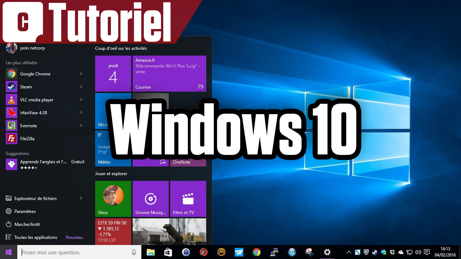 Tuto : installer et activer Windows 10 avec une clef ...