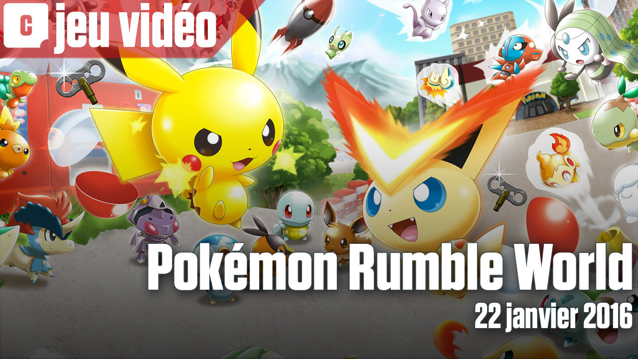 Pokémon Rumble World Bandeannonce