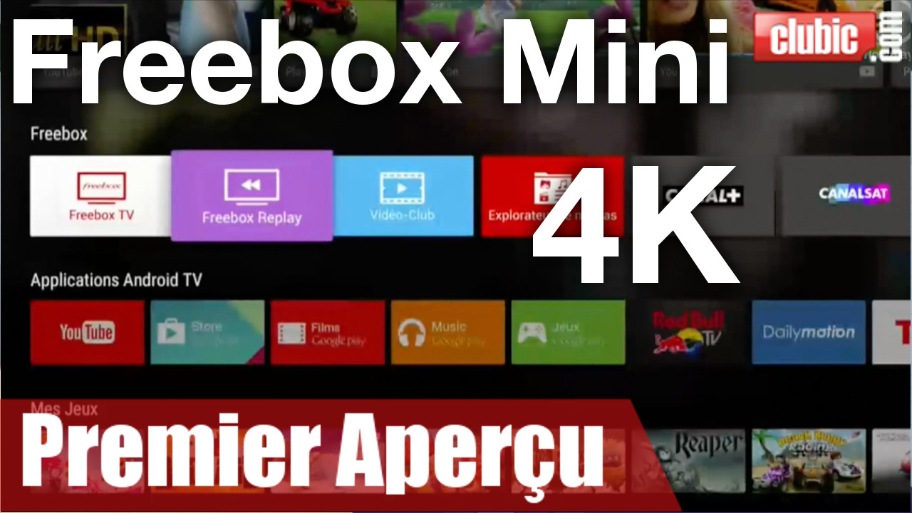 Freebox Mini 4K d couvrez son interface Android TV en vid o Freebox Mini 4K d couvrez son interface Android TV en vid o