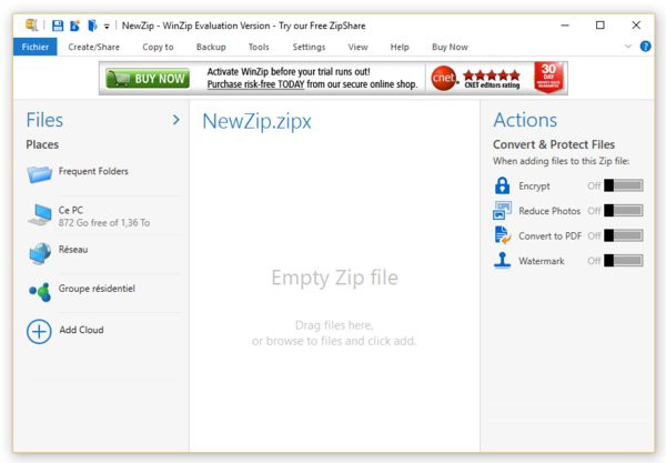 winzip sur clubic