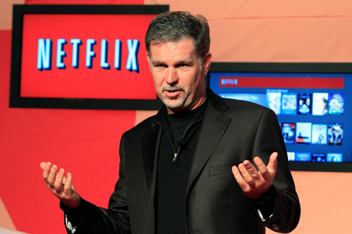 Reed Hastings, le PDG de Netflix © nypost