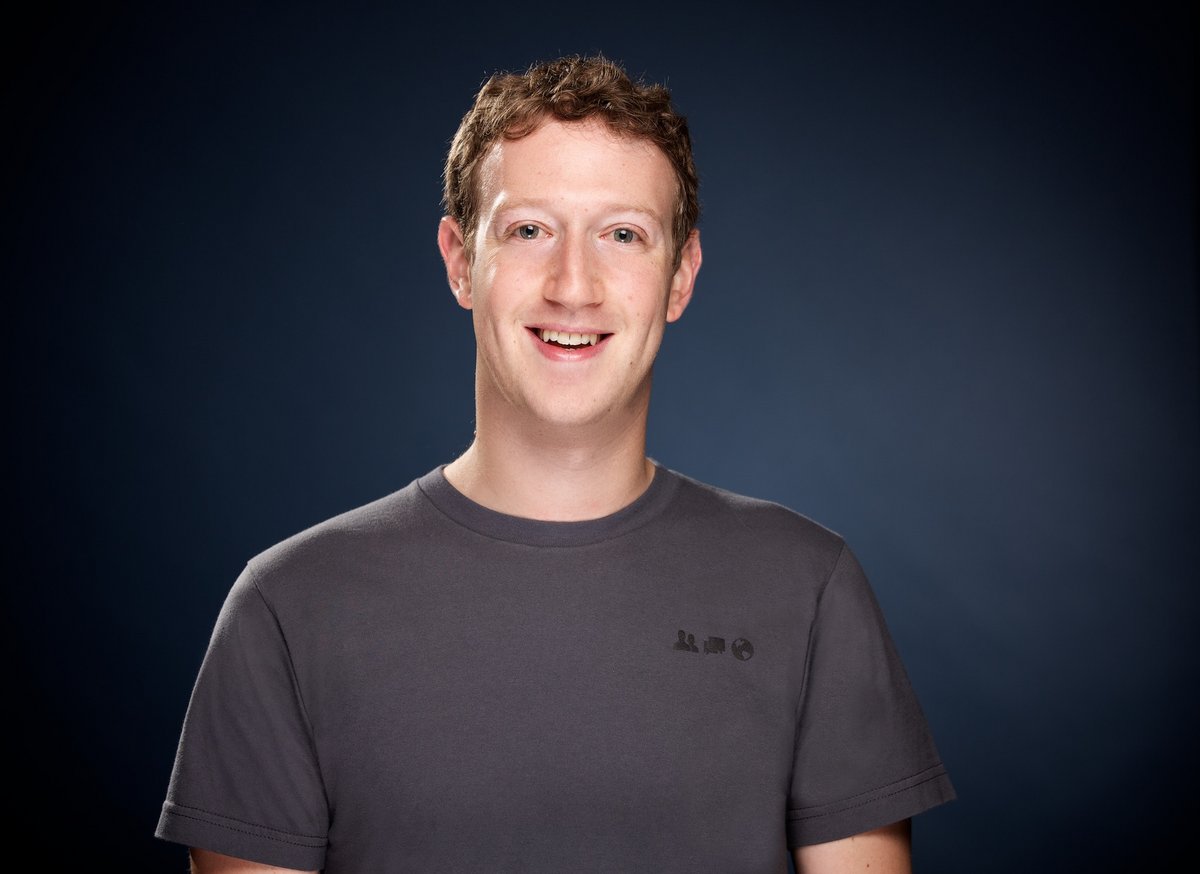 Portrait officiel de Mark Zuckerberg