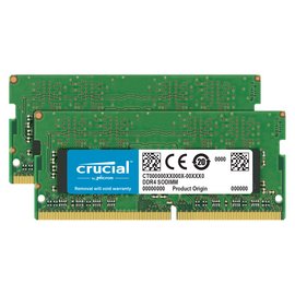 SO-DIMM SR X8 2 x 8 Go DDR4 PC21300 (CT2K8G4SFS8266)